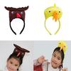 Stuffed Animal Hairband Cute Teen Washing Face Hairband Halloween Party Hairband