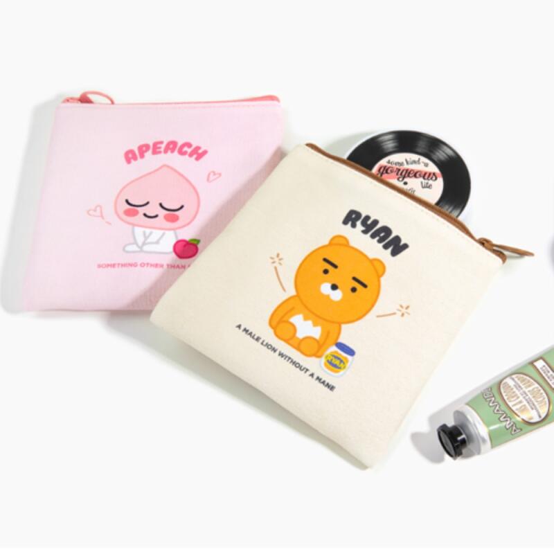 Мини-квадратная косметичка KAKAOFRIENDS (Выберите 1 из 2) Ryan