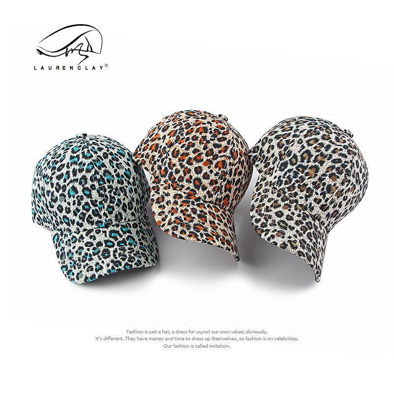 Hat Women's Spring Summer Thin Leopard Print Cap Casual Versatile Cap Personalized Hardtop Baseball Cap Women