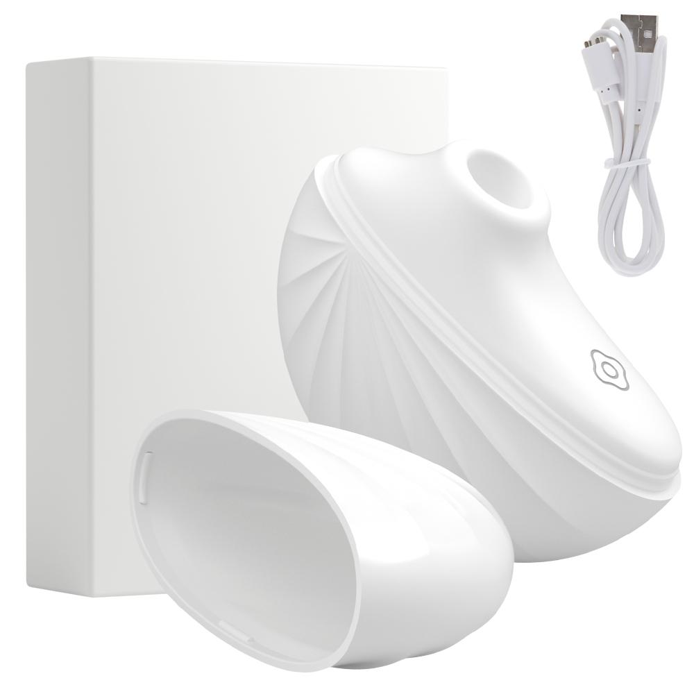 Shell Design Clitoris Suction Vibrator Nipple G Point Stimulator Portable Sucker Oral Vacuum Sex Toys Goods For Adults 18