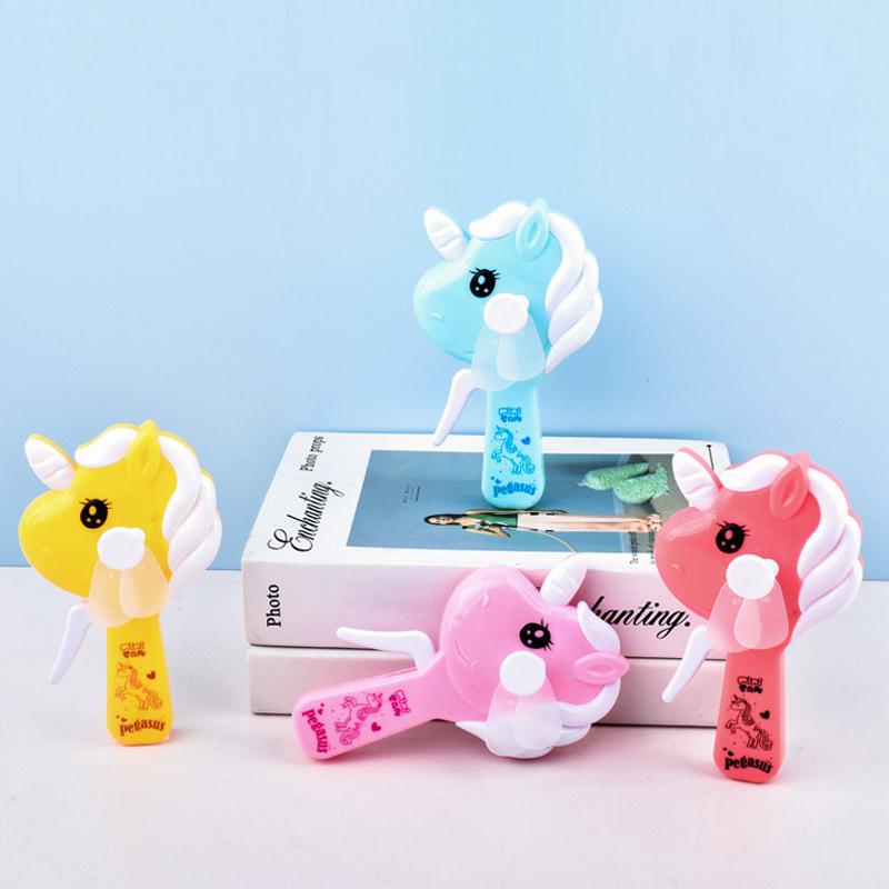 Cartoon Fan Hand Pressure Fan Children'S Toy Cute Dinosaur Mini Student Portable Handheld Manual Summer Classroom Small Fans