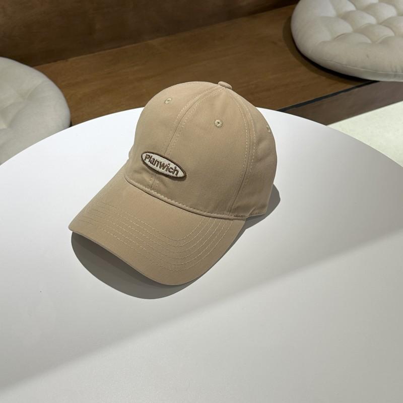 Simple letter embroidery hardtop baseball cap spring and summer new versatile casual face cap