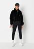 Kurtka Czarna Dla Niskich Missguided 38 P0/Tx3*