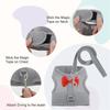 Bunny Harness and Leash Set, Soft Breathable Mesh Vest, Escape-Proof Adjustable Small Pet Harness
