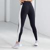 Li Ning Training Series Color Block Stretch Yoga Knitted Fitness Pants Women Bottoms Black AULR074-1