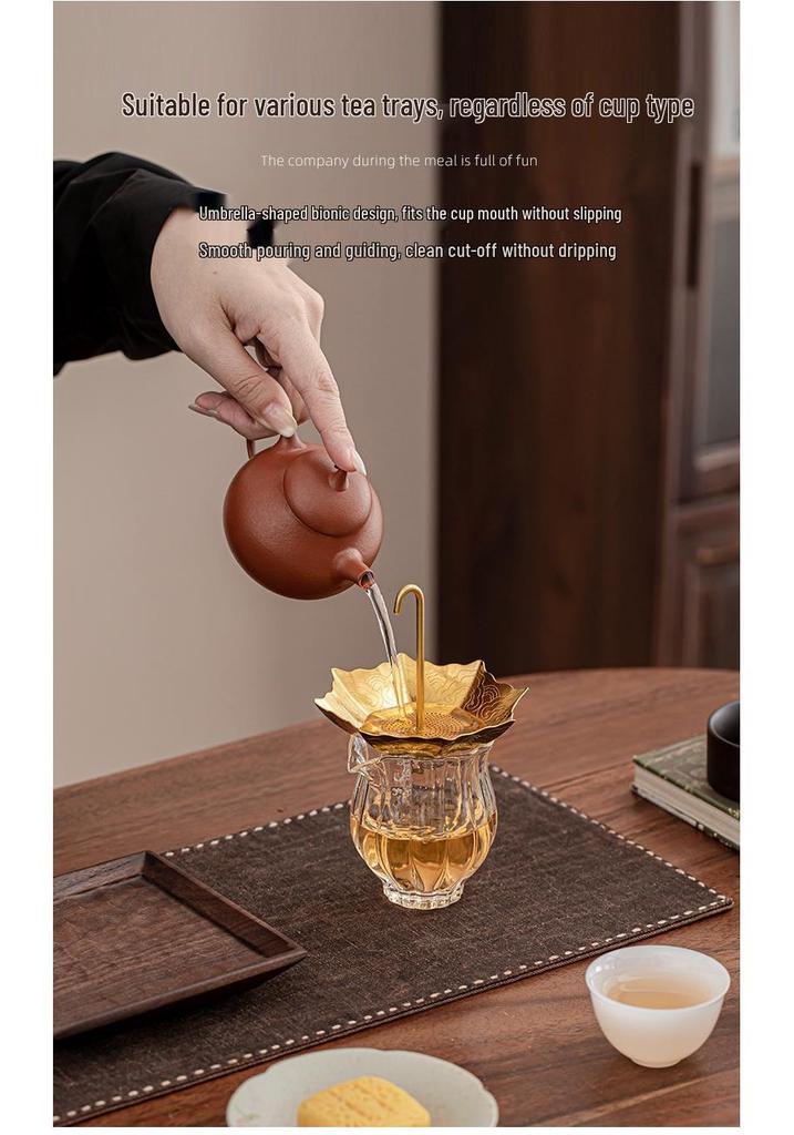 304 Stainless Steel Kung Fu Tea Strainer & Creative Infuser Set.