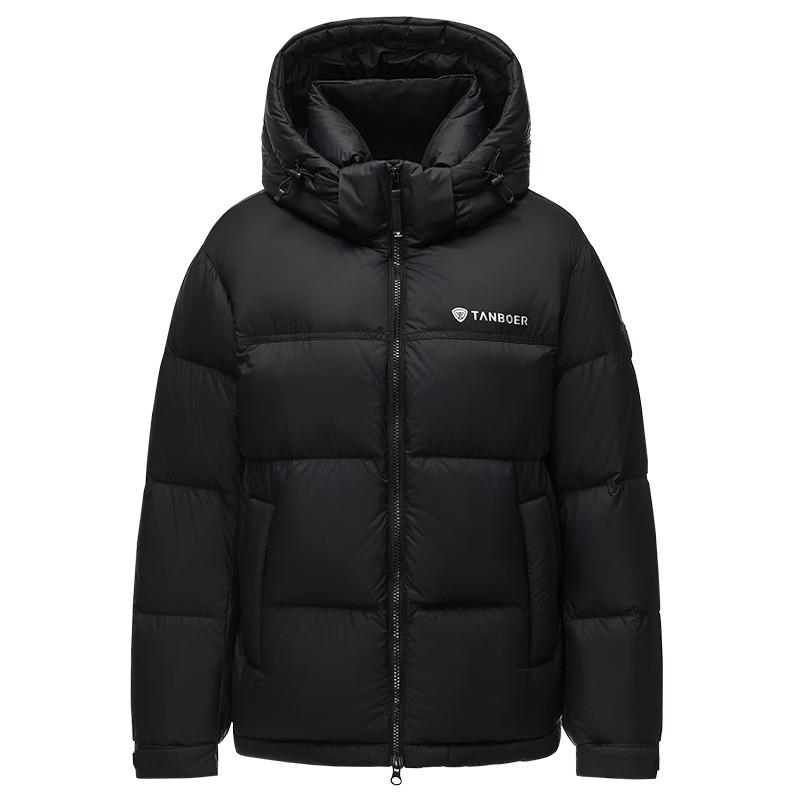 Tanboer TE5550370Z Unisex Detachable Hood Down Jacket