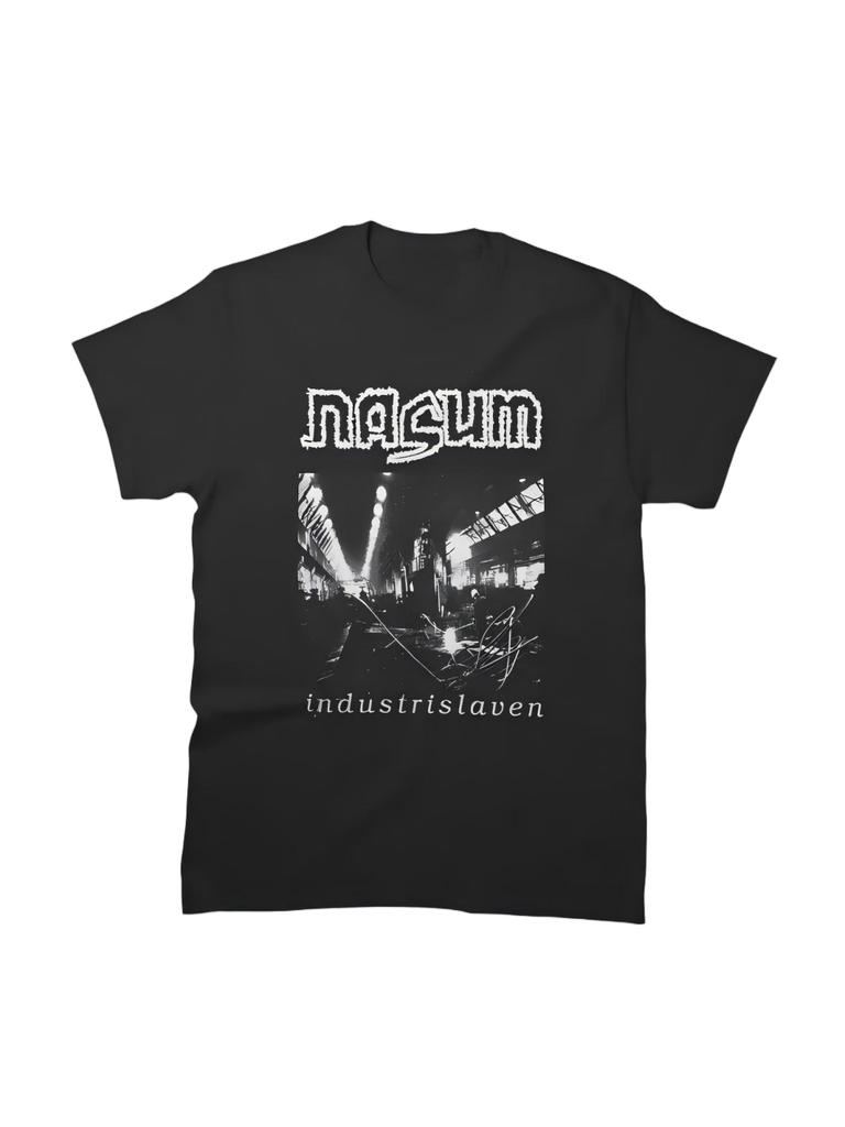 Nasum Industrislaven Album Cover T-Shirt