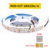 5M RGB+CCT LED Strip Light 12V 24V 5050 2835 Waterproof Flexible Tape 60 90 180 LEDs/M Dual White Changing Decoration