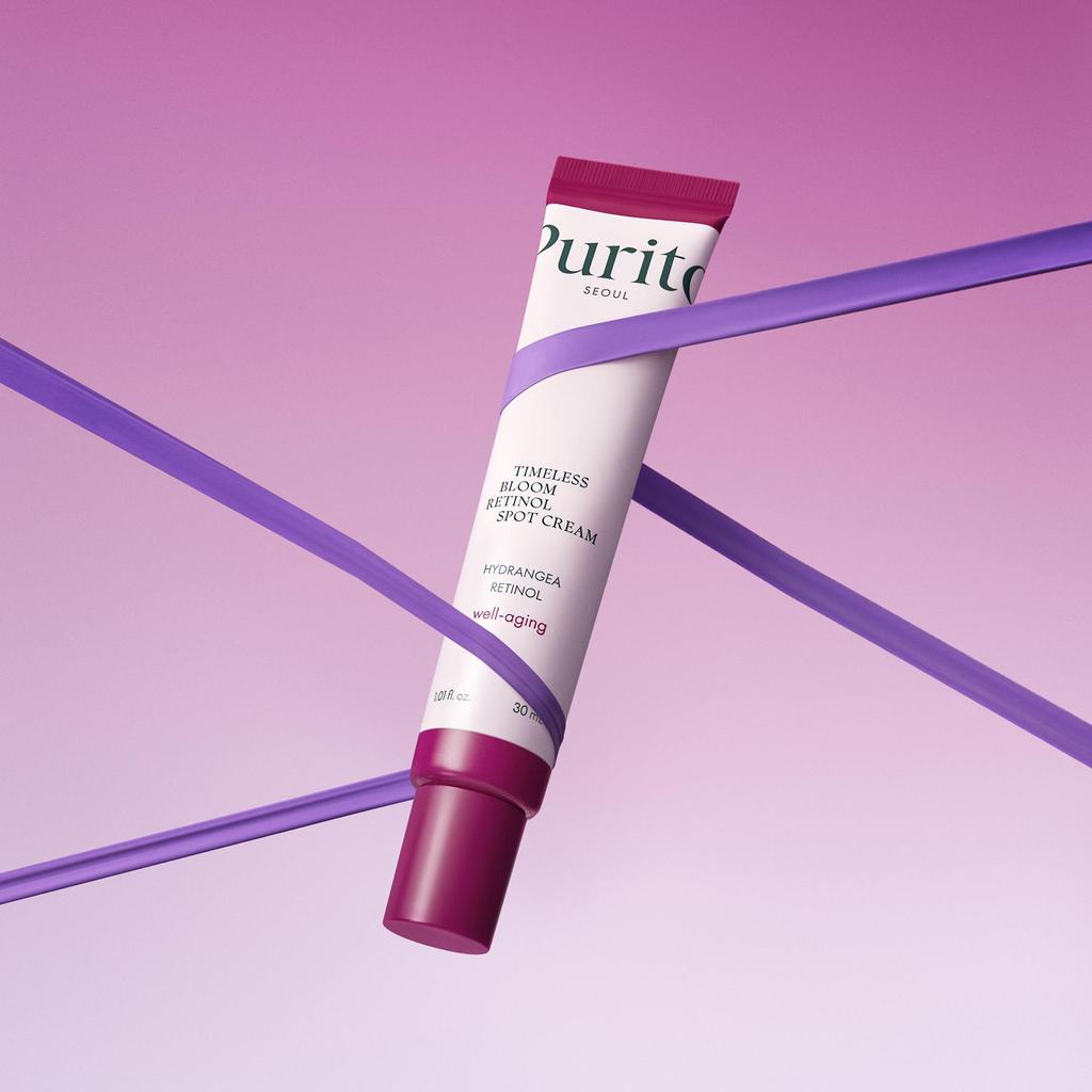 PURITO SEOUL Timeless Bloom Retinol Spot Cream Anti-Wrinkle Firming Treatment 30ml