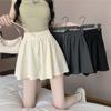 Korean-Style Summer Ballet Culottes: Women's High-Waist A-Line Wide-Leg Shorts Skirt Pants.