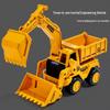 Multifunctional Children's Excavator 3-in-1: Bulldozer, Digger, and Dump Truck Toy for Boys