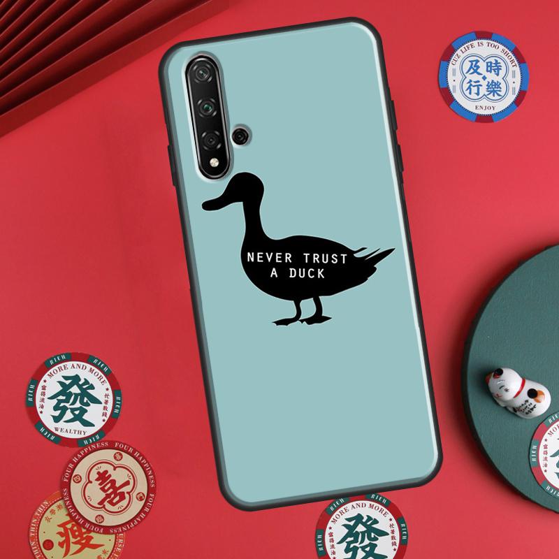 Cute Cartoon Duck For Huawei P20 P40 P30 Lite P60 Pro Nova 12s 11i 12i 10 9 SE 5T Y91 Y90 Y60 Y70 Y72 Y61 Case