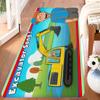 B-Blippiing Creative ABC Pattern Kitchen Mat Anti-Slip Doormat for Kids Room Bedroom Living Room Balcony Decoration