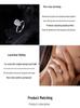 Elegant 4CT Teardrop Moissanite Ring for Women - S925 Sterling Silver, Classic Light Luxury Design.