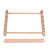 SKC Webstuhl DIY Holzwebmaschine Wandteppich Strickwerkzeug Kinder Anfänger Buchenholz Spielzeug Wollspinnmaschine