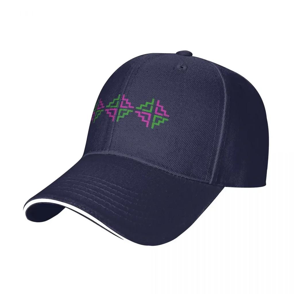 Hmong 3 Cross Stitch Pattern Summer Baseball Caps Women Men Printing Male Beach Coquette Hat Peaked Cap