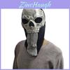 Máscara de Halloween Call Of Duty Caveira Fantasma Látex Com Design de Terror Para Cosplay