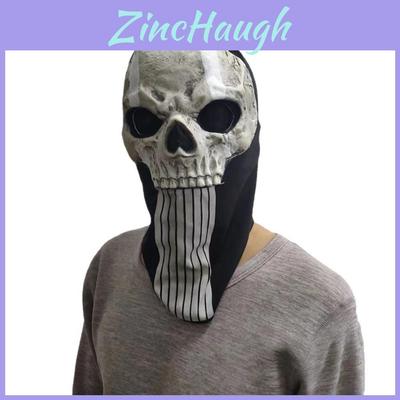 Call Of Duty Totenkopf Geist Halloween Maske Latex Mit Horror Design Für Cosplay