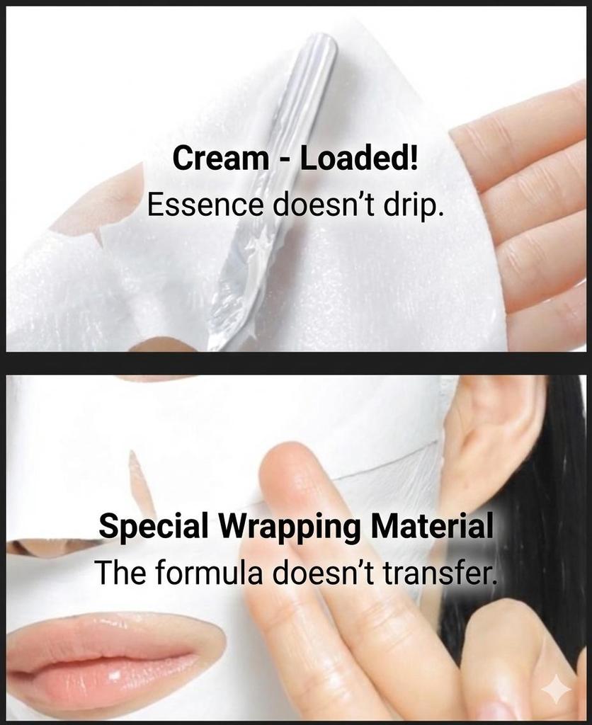 CELIMAX Pore & Dark Spot Brightening Cream Wrapping Mask (4 Sheets) (3 Options)