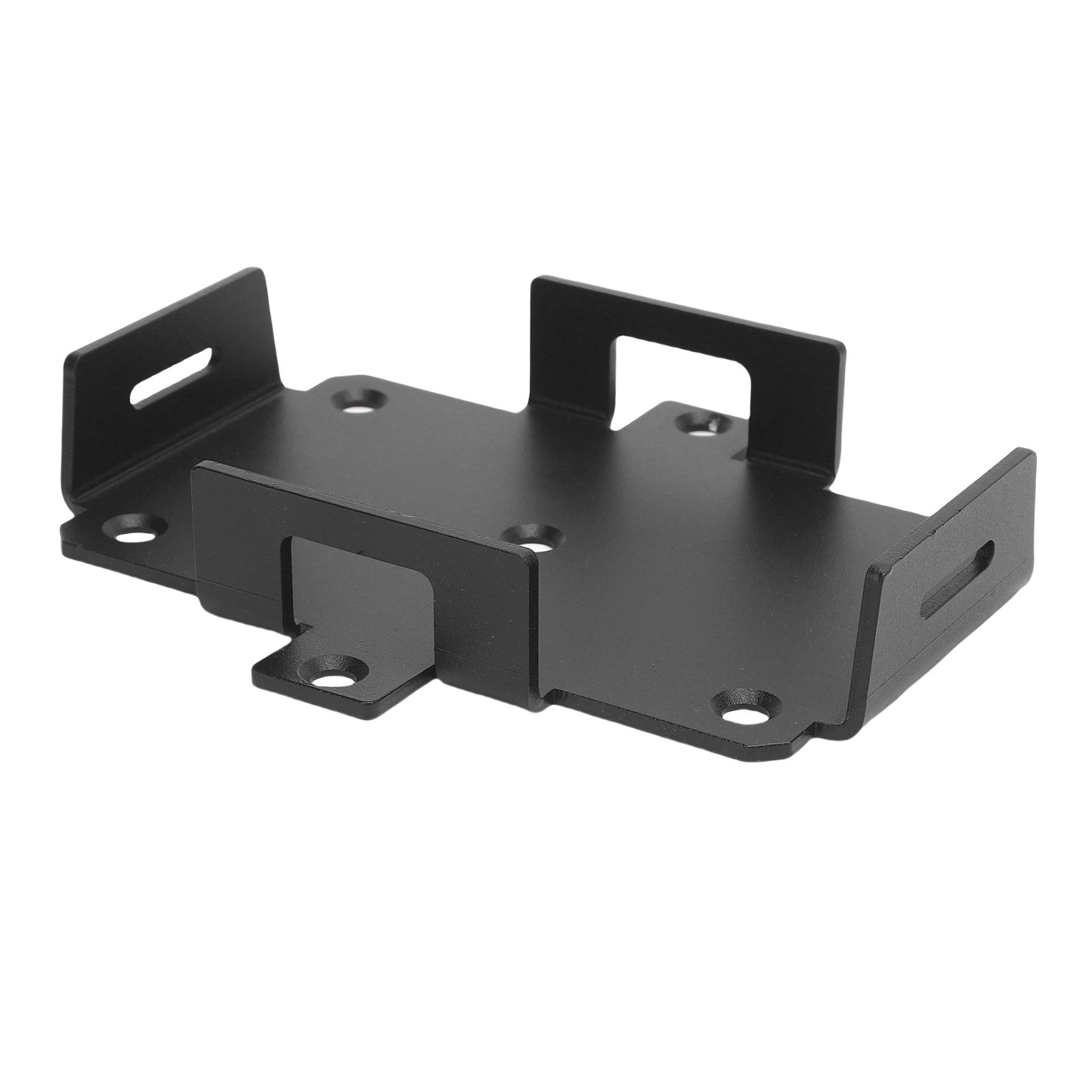 

Small Battery Tray Aluminum Boat Mount with Adjustable Hold Down Strap for 12V 6 15AH 6V 7 12AH Batteries Storage