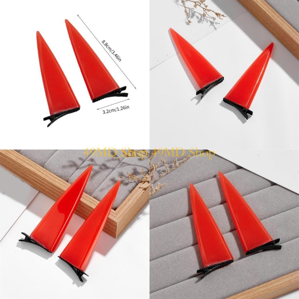 49MD Devil Horn Halloween Costume Hair Clip Adult Hairpin Party Costume Barrettes China Mainland