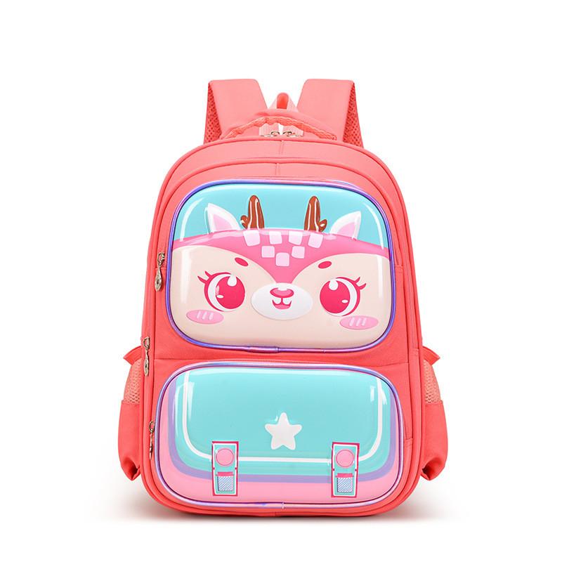Stylish Hard-shell Backpack For Boys And Girls With Fun Designs For School
