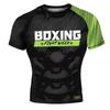 Martial Arts Shorts T-Shirt Set Men Women Kids Muay Thai Boxing Training Gym Wear