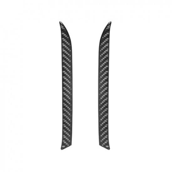 For Volkswagen Tiguan Carbon Fiber Interior Front Door Panel Cover Trim Strip