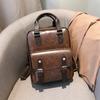 Schoolbag1011 Autumn Women's Backpack Fashion Large Capacity Small Backpack Multifunctional Men's Handbag Student School Bag