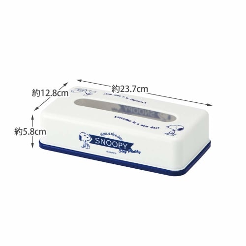 Skater Tissue Paper Stocker for Soft Pack Snoopy Peanuts TSST0-A