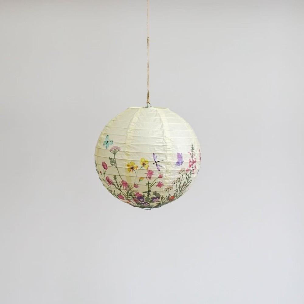 Paper Round Paper Lantern DIY Craft Chinese Paper Lantern  For Home Decor