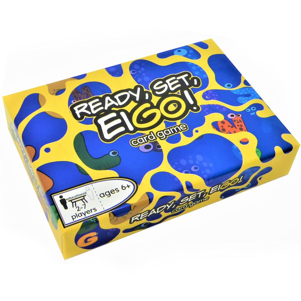 READY, SET, EIGO! Card Game - A Fun Way To Learn English (128 Cards Included) (LEVEL 1 (original Game))