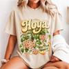 Hoya Shirt, Flower Print Shirt, Retro Botanical Graphic Tee, Houseplant Lover Apparel, Gardening Shirt, Plant Mom Top