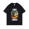 Lirili Larila Funny Cactus Elephant With Sandals Meme Tshirt Unisexs Women Casual Cotton Vintage Tshirts Brain Rot Memes T Shirt