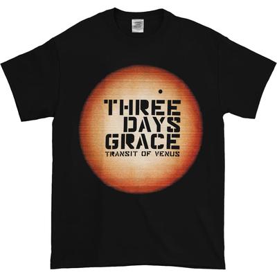 THREE DAYS GRACE LINEAR SUN BLACK Unisex T-shirt