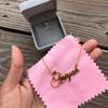 V Attract Best Friends Souvenir Gift Idea Personalized Name Pendant Necklace Women Bff Jewelry Custom Cursive Crown Choker Femme Rose Gold Color