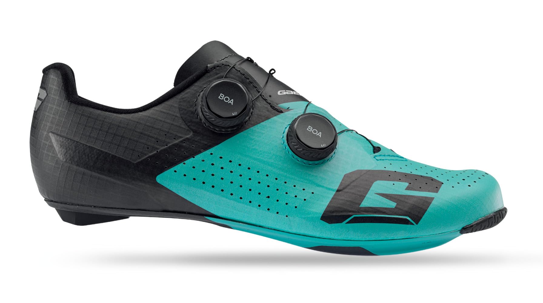 

Bicycle Binding cm [Gaerne] G.JET Shoes, Black/Aqua, 27.0