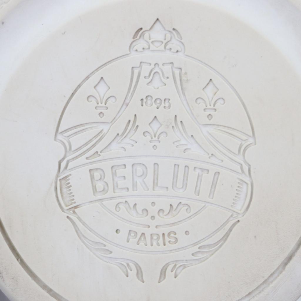 Great BERLUTI Low cut sneakers Play time white leather mens 7 Used