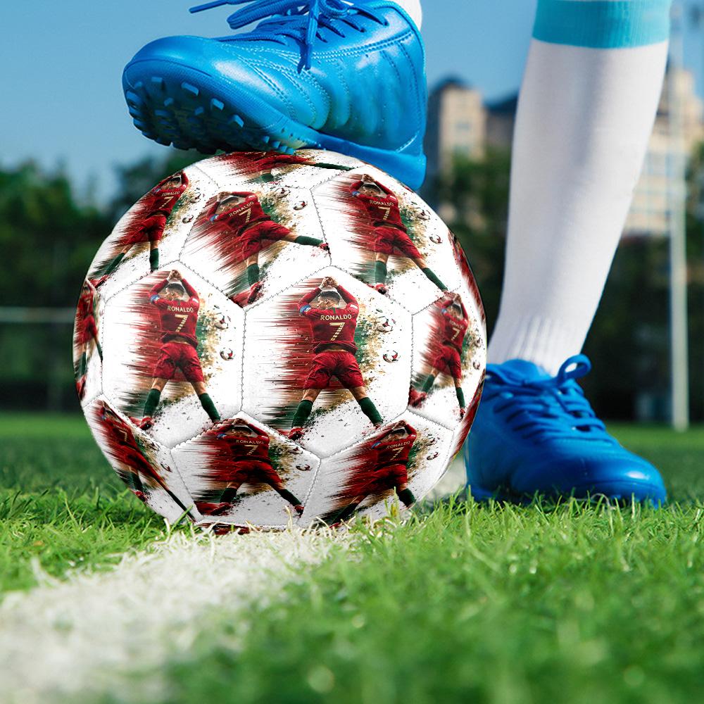 1 Stück Youssef Ennesyri Jubiläumsgröße 5 Fußball, Wettkampf Sportfußball für Indoor- und Outdoor-Training. Q63014