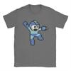 Megaman Jump'n Shoot T Shirts Men 100% Cotton Novelty T-Shirts Round Collar Tee Shirt Short Sleeve Tops Plus Size