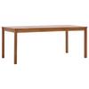 Day and Night - Day and Night Honey Brown Pine Wood Dining Table 180x90x73 Cm