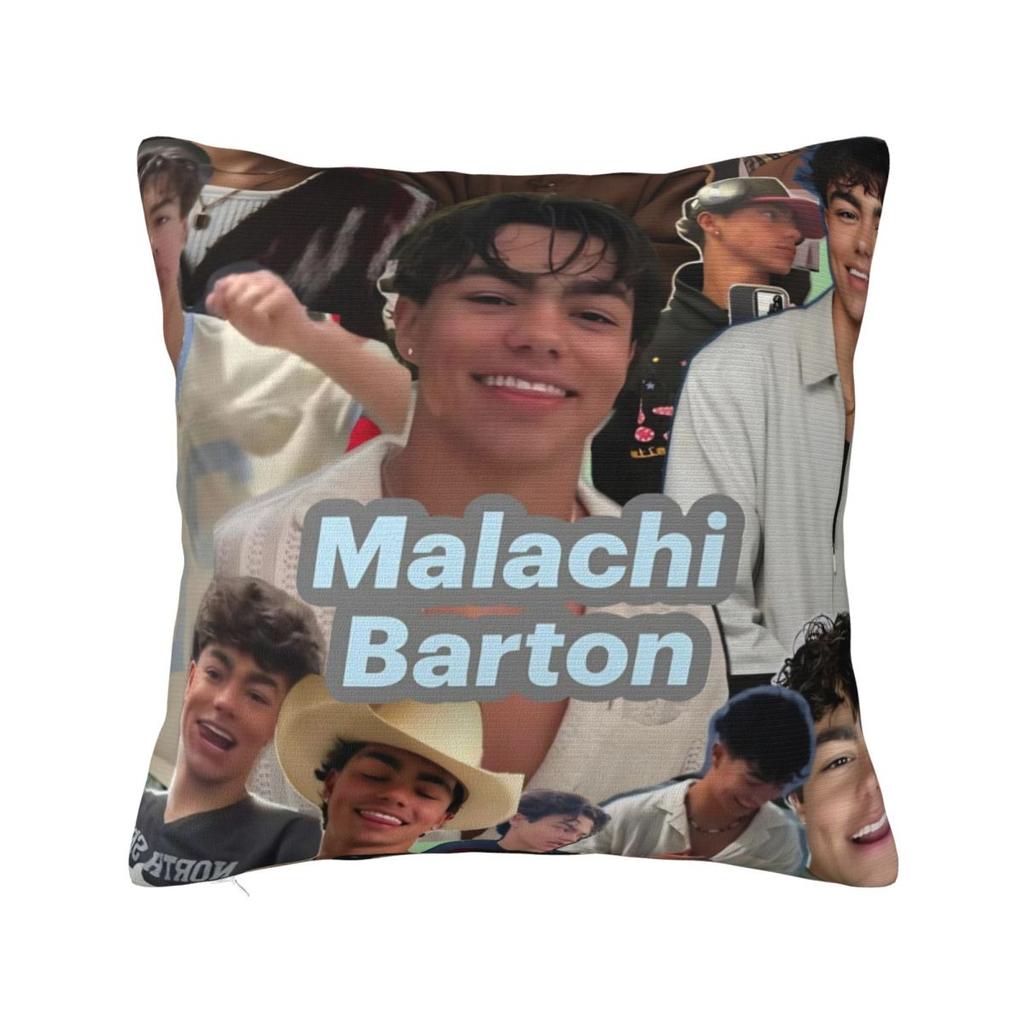 Pillow Cover Malachi Barton American Actor And Singer Photo Pattern Cushion Cover Pillow Case For Chair Sofa Pillowcases