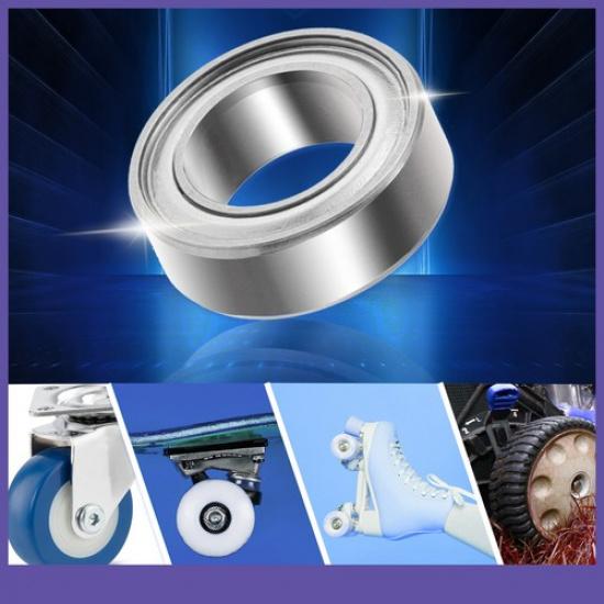 TWO 5x9x3mm Single Row Deep Groove Ball Bearings Universal Metal Shield