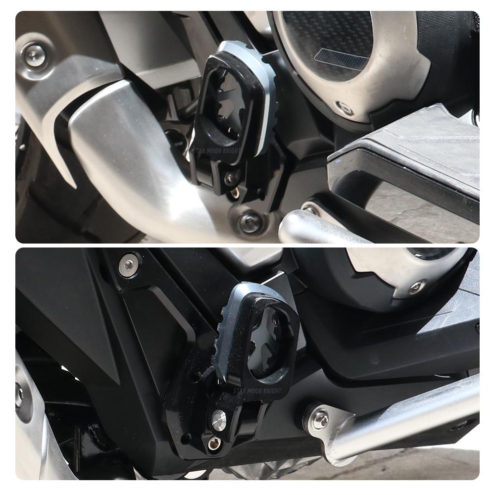 X-ADV 750 Motorcycle Aluminum Rear Pedal Foot Stand Folding Footrests Passenger FootPegs For HONDA XADV 750 XADV750 2021-2025