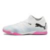 Puma Future Series Comfortable Versatile IC/IN Soccer Shoes Men sneaker White Blue 107721-01