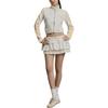 adidas Originals Premium Originele Trainingsjas Met Logo Borduurwerk Strepen Comfortabel Zacht Sportjas Dames Jassen Han-Jade-Wit JZ4337
