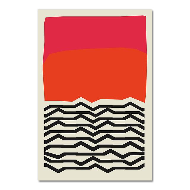 Modern Style Coloful Geometry Image Wall Art Prints Triangle Rectangle Canvas Paintings Home Decor Poster Workingroom No Frame