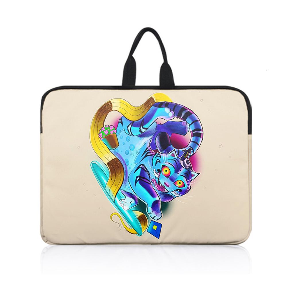 Cute Cartoon Peripheral Laptop Bag, Dirt Resistant