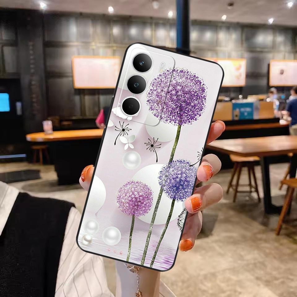 For Realme C71 Case RMX5303 Soft Silicone Cute Cartoon Butterfly Back Cover Fundas for RealmeC71 C 71 Protective Housing Coque